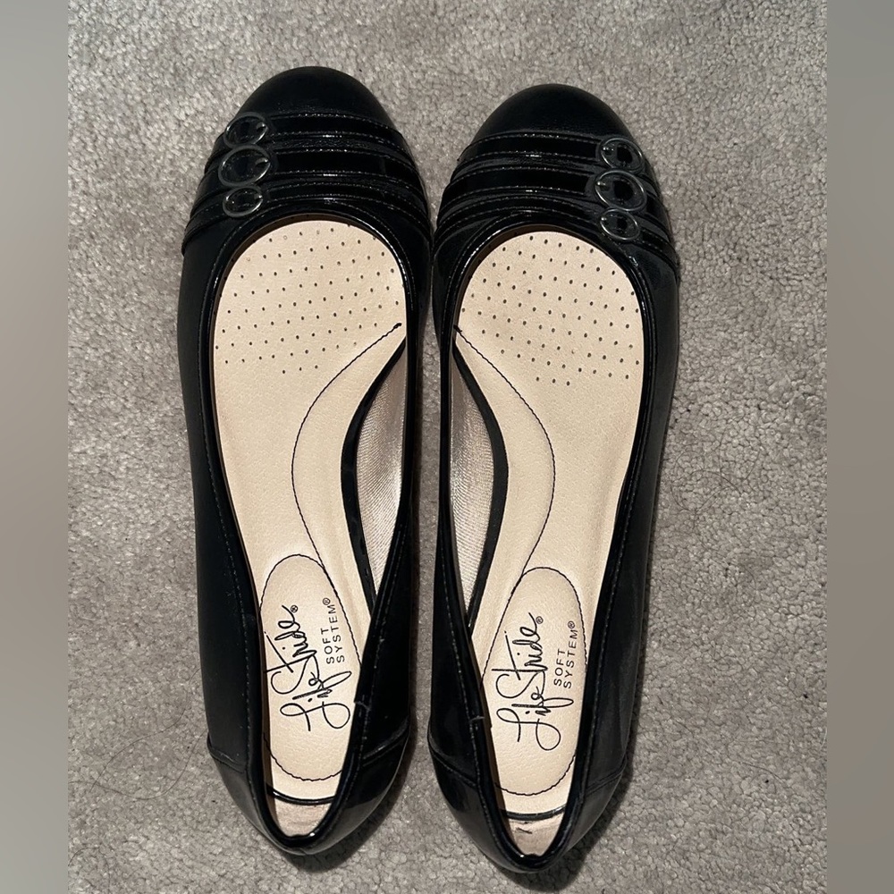7.5 Women’s shirt black heel